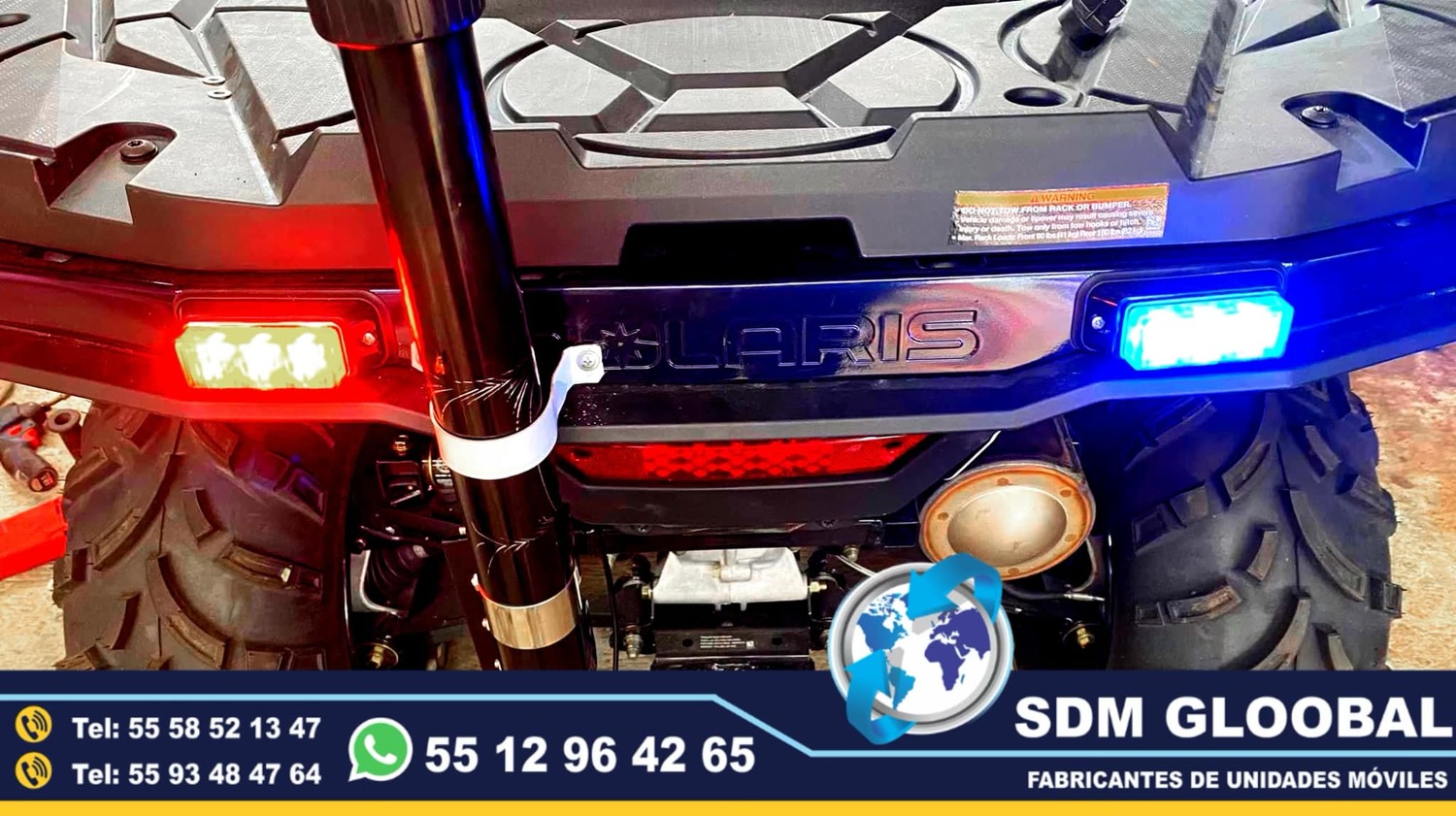 Equipamiento de MotoPatrullas Nuevas totalmente Equipadas 