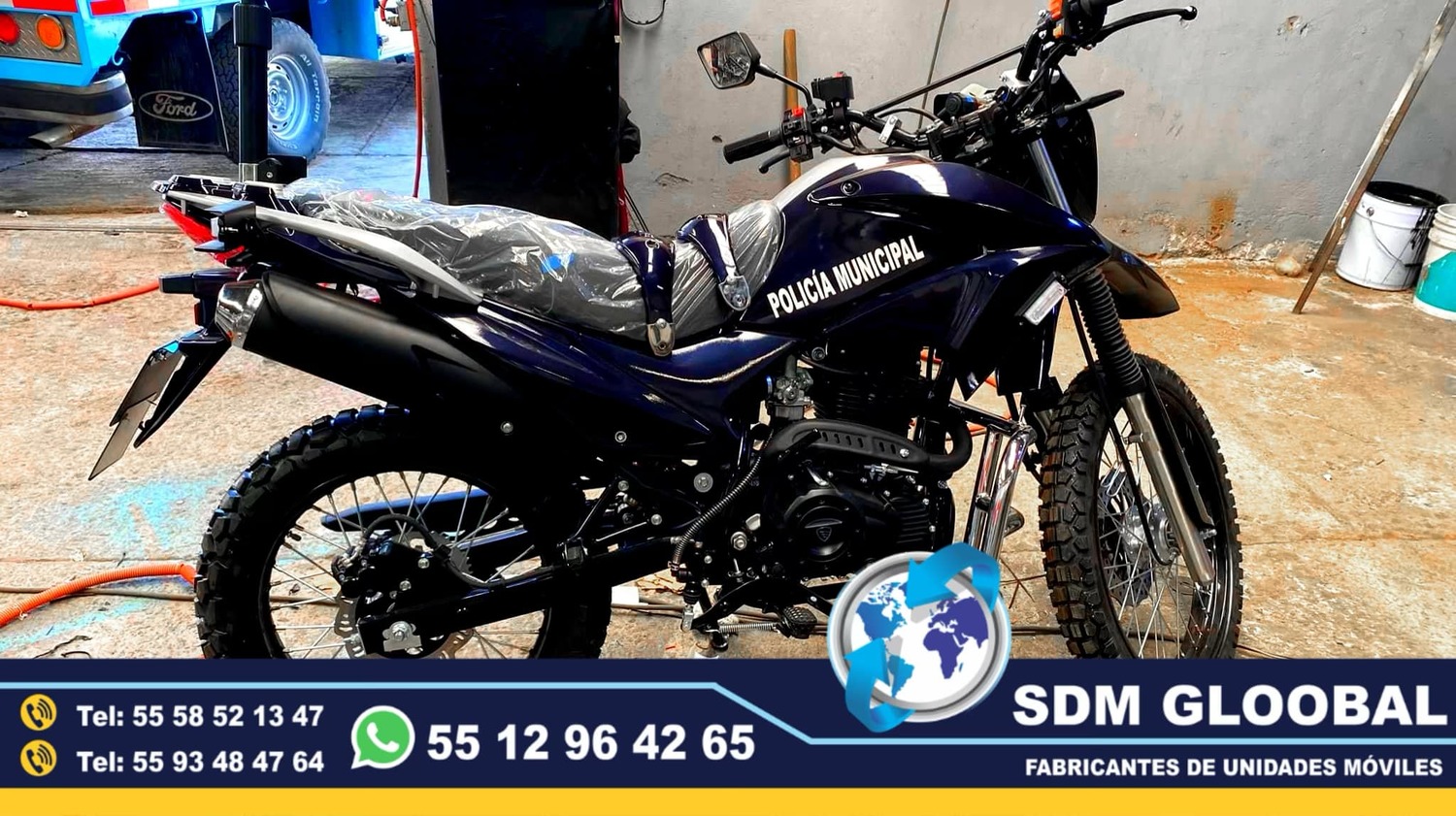 Equipamiento de MotoPatrullas Nuevas totalmente Equipadas 