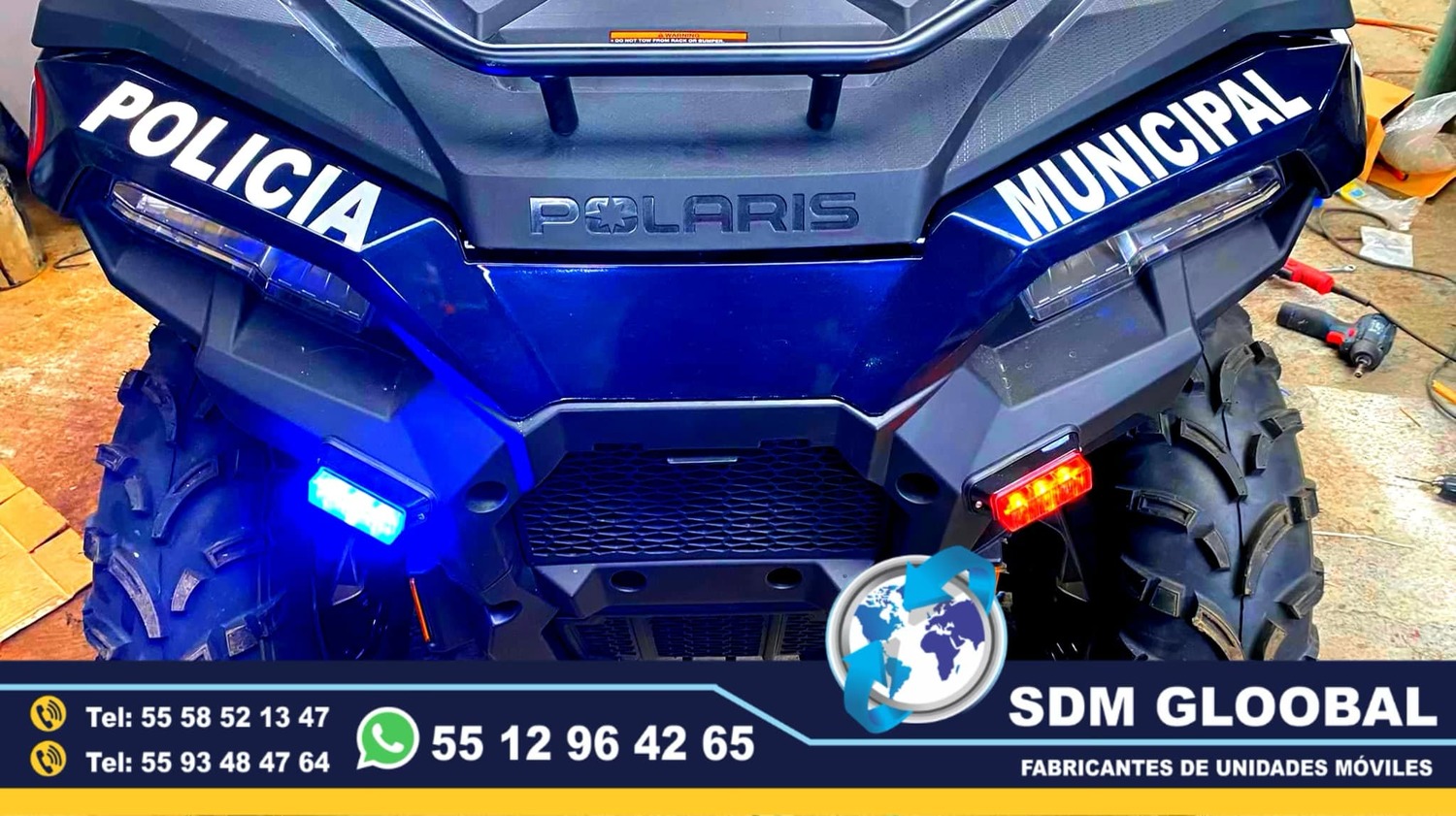 Equipamiento de MotoPatrullas Nuevas totalmente Equipadas 