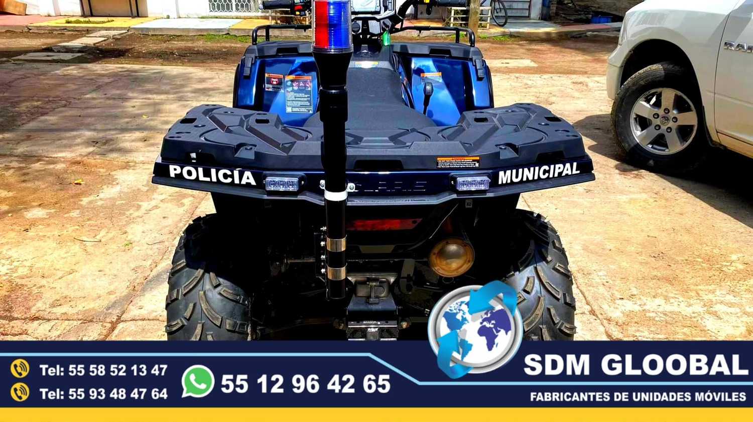 Equipamiento de MotoPatrullas Nuevas totalmente Equipadas 