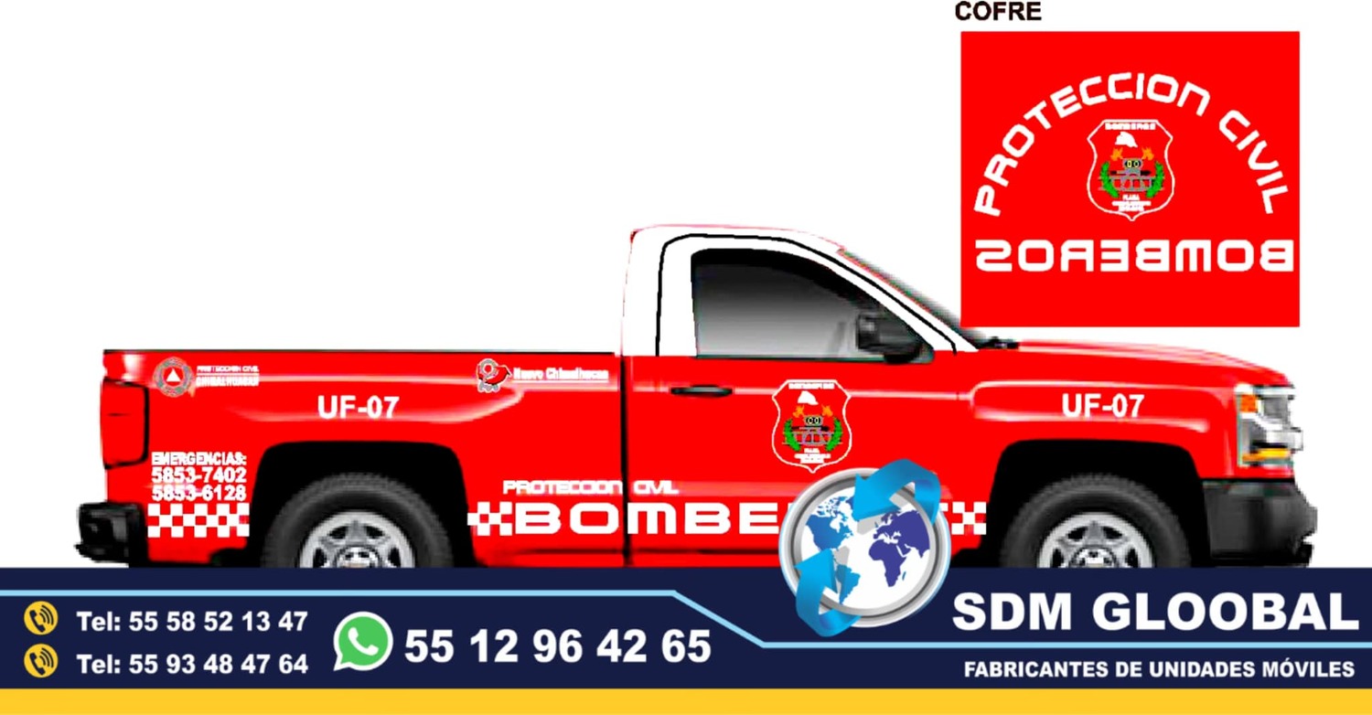 Equipamiento  de Patrullas Nuevas totalmente Equipadas en Mexico