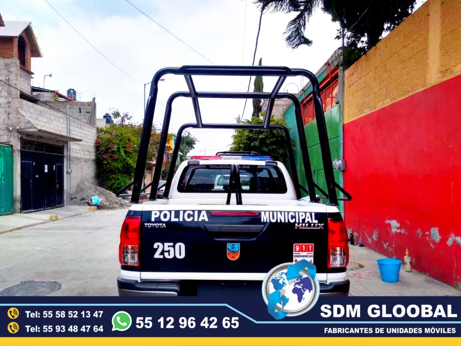Equipamiento  de Patrullas Nuevas totalmente Equipadas en Mexico