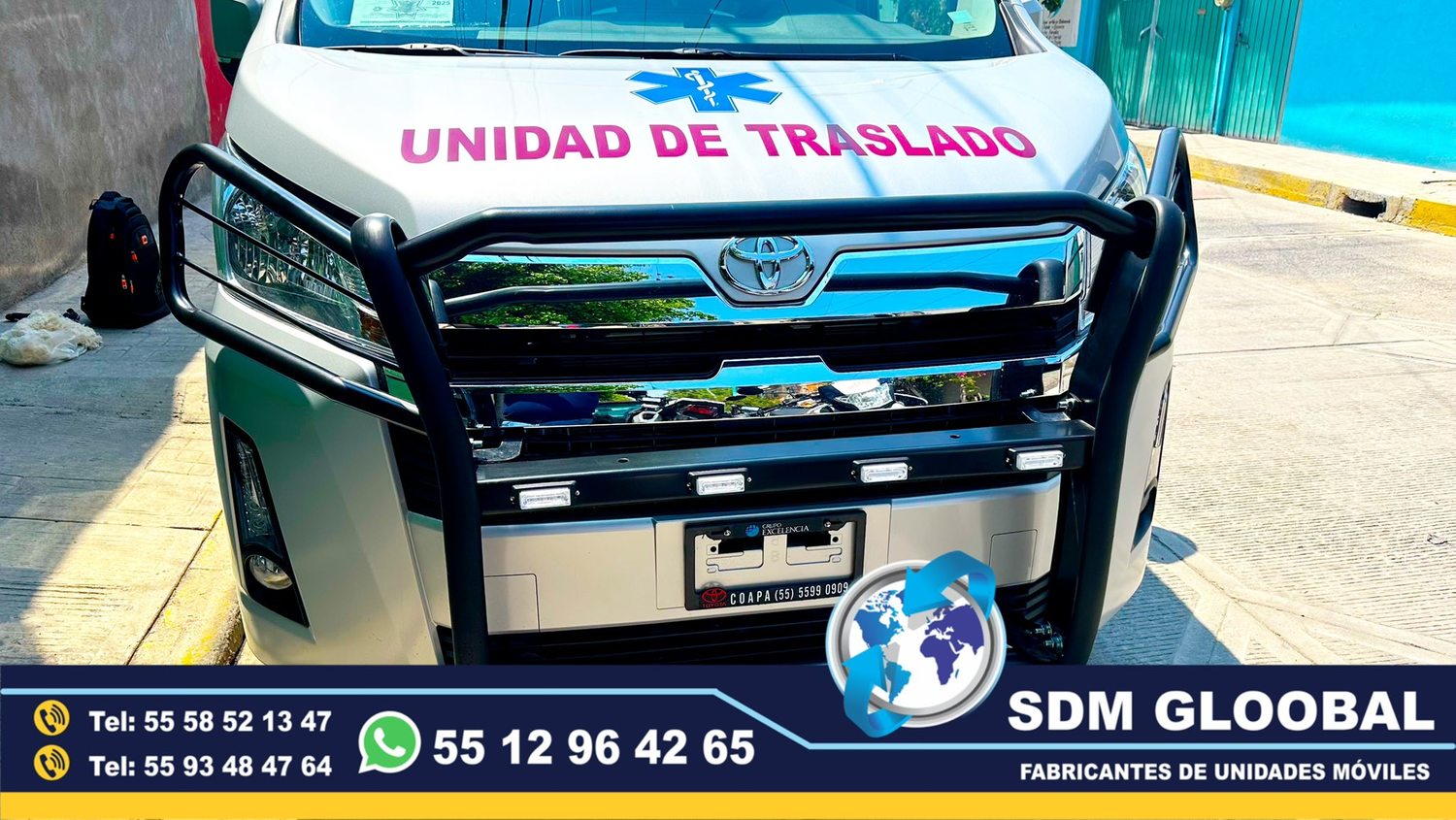 Equipamiento de Unidades Medicas Moviles Especiales en Mexico 