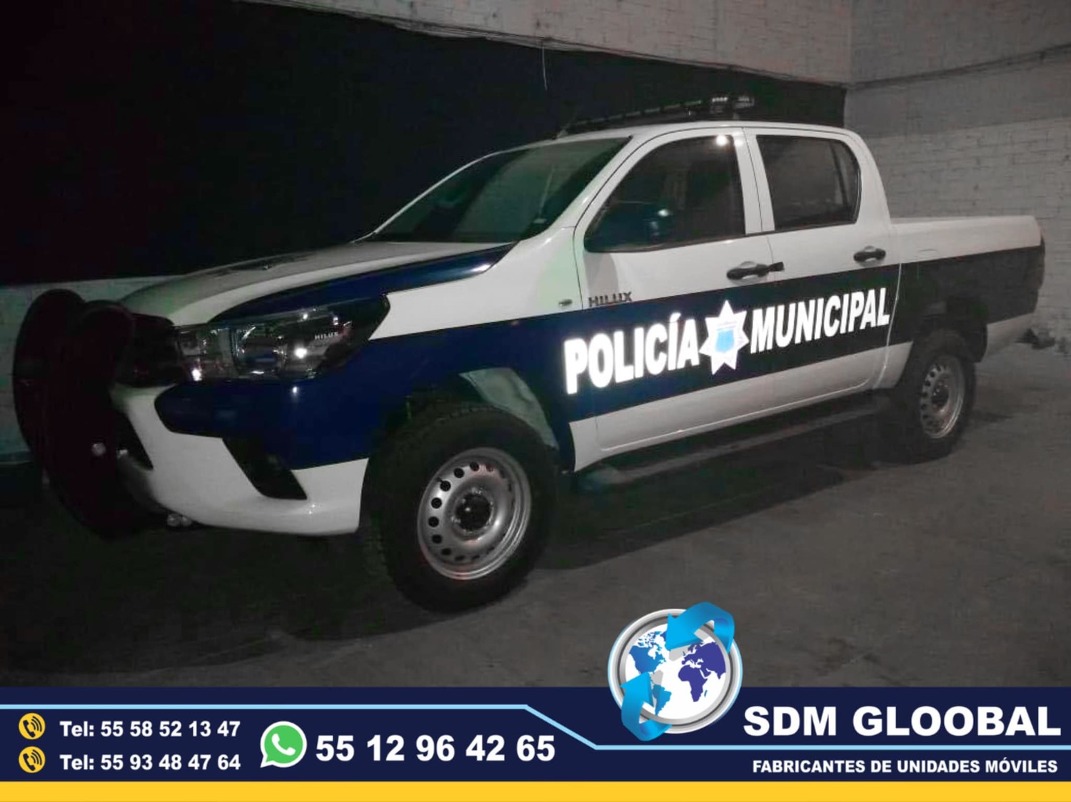 Equipamiento  de Patrullas Nuevas totalmente Equipadas en Mexico
