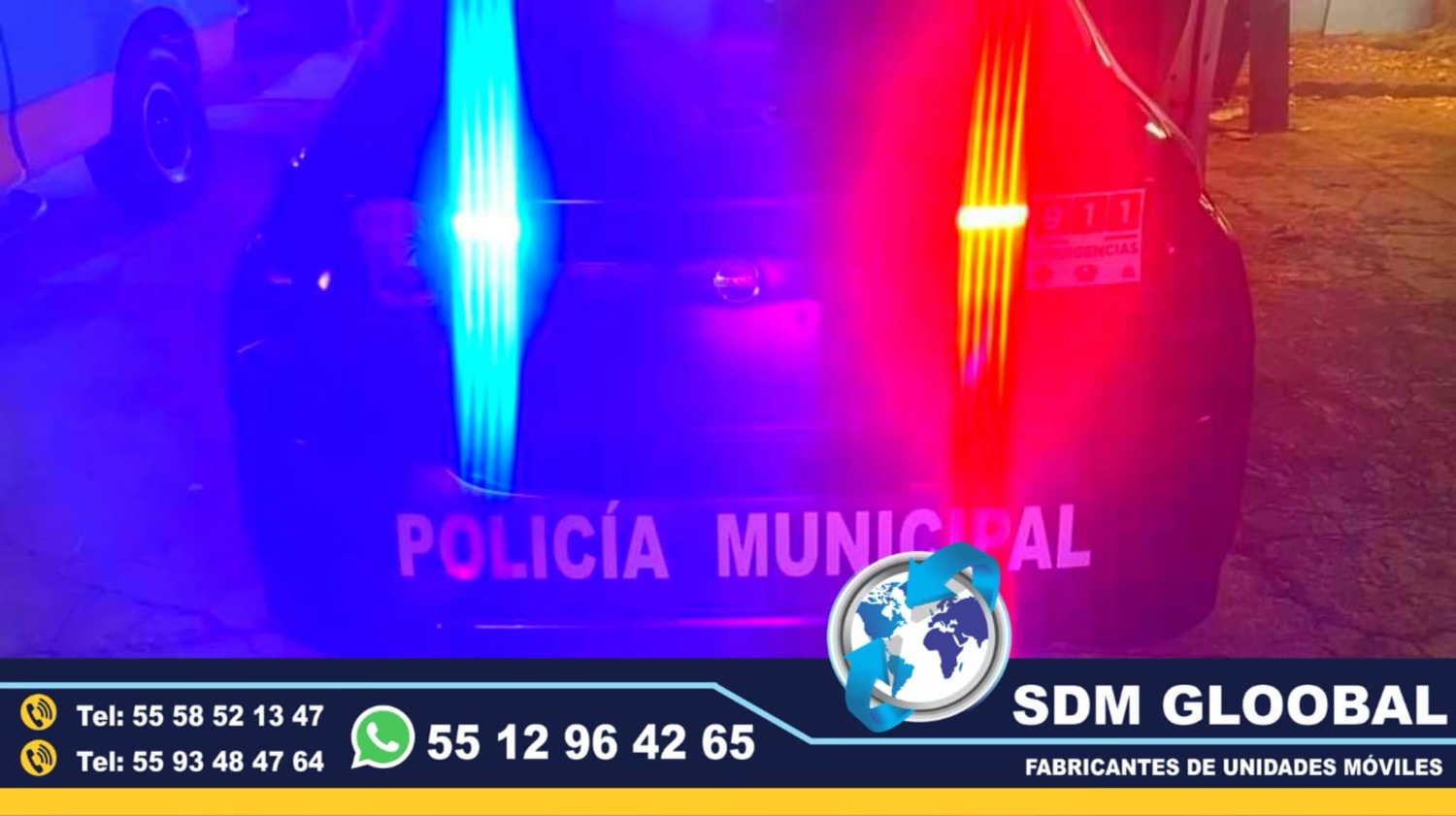 Equipamiento  de Patrullas Nuevas totalmente Equipadas en Mexico