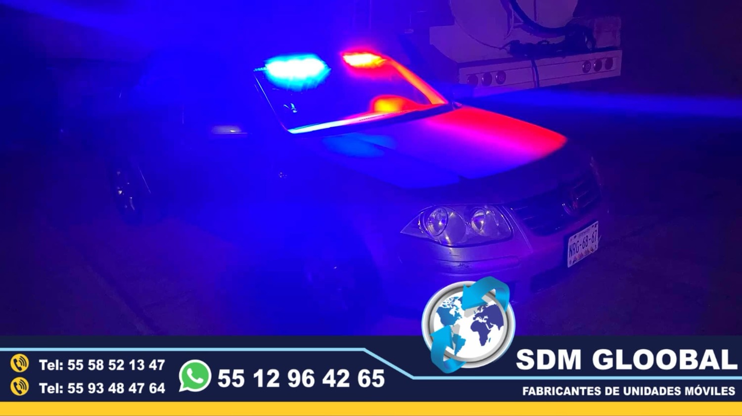 Equipamiento  de Patrullas Nuevas totalmente Equipadas en Mexico