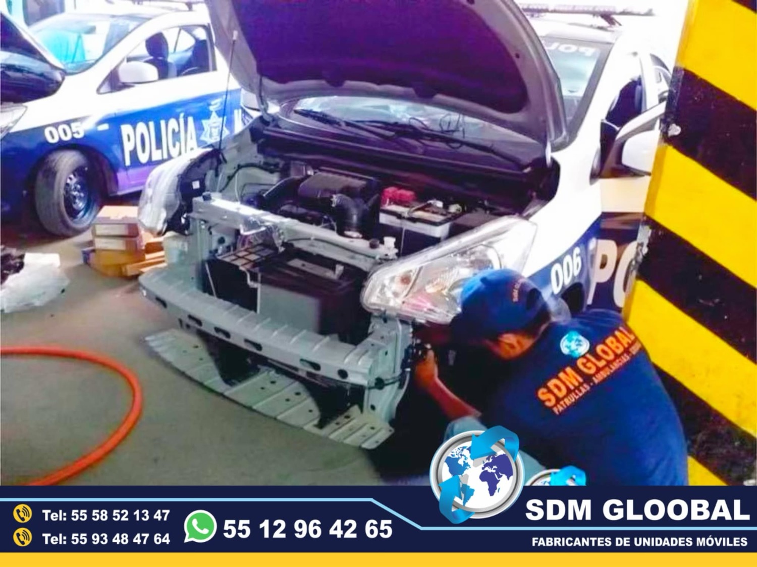 Equipamiento  de Patrullas Nuevas totalmente Equipadas en Mexico
