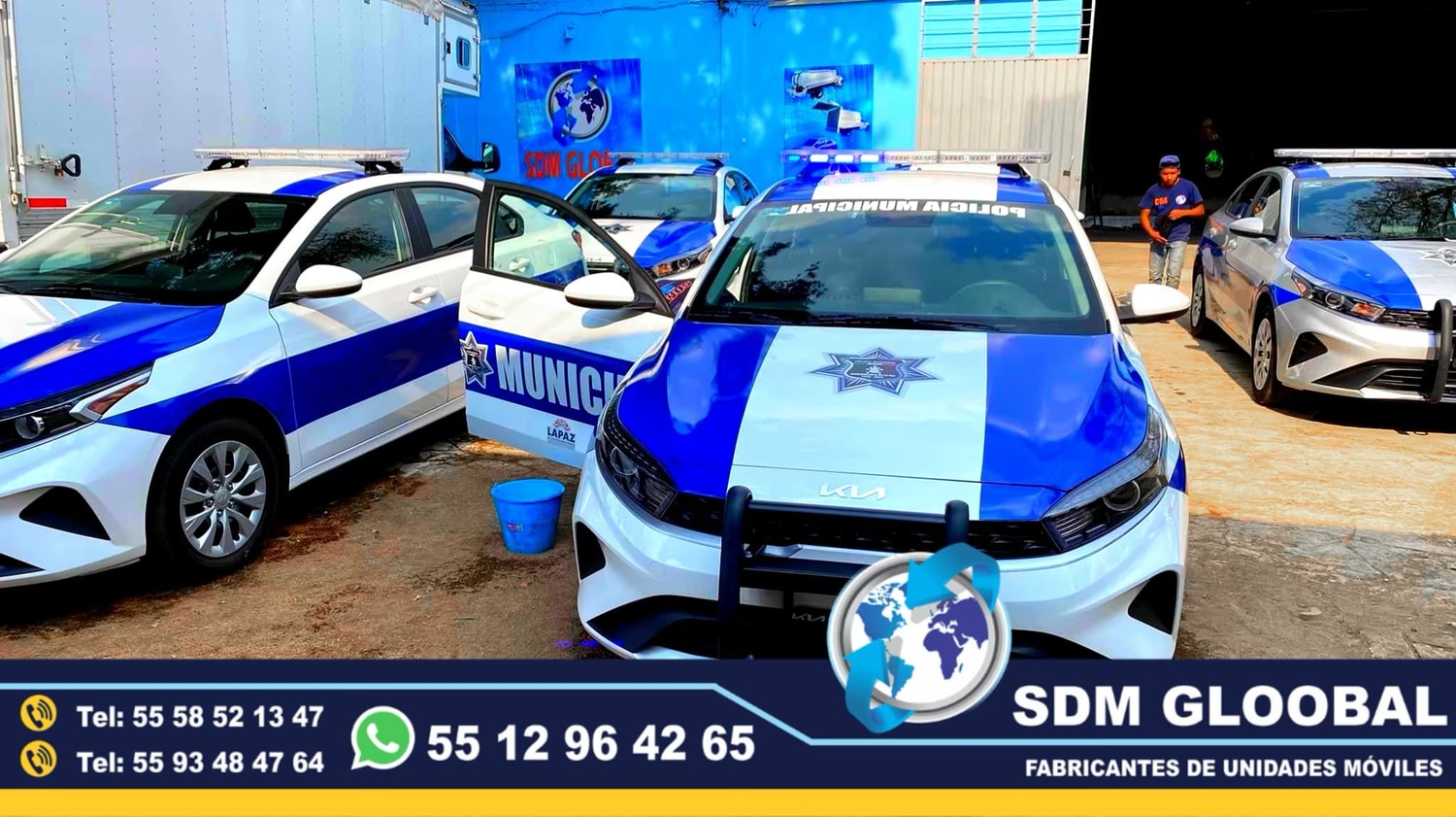 Equipamiento de Patrullas Nuevas totalmente Equipadas en Mexico