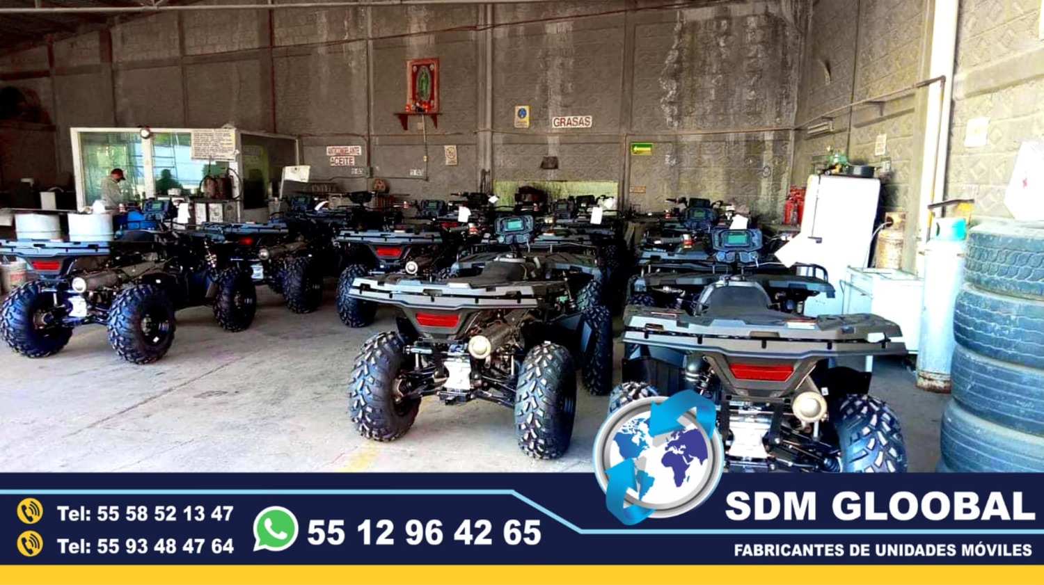 Equipamiento de MotoPatrullas Nuevas totalmente Equipadas 
