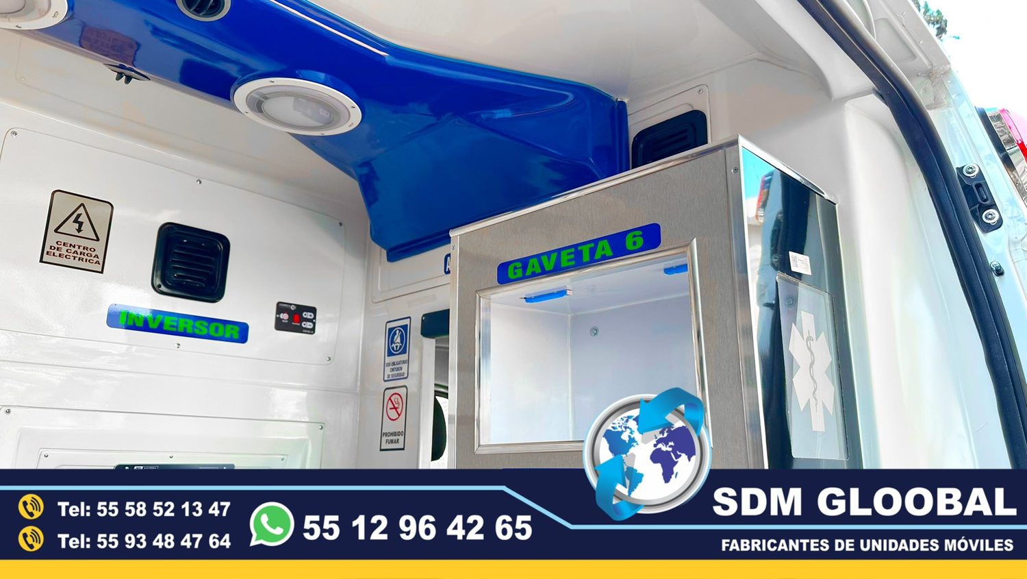 Fabricantes de Ambulancias de Traslado Tipo 1, Tipo 2 en Mexico 