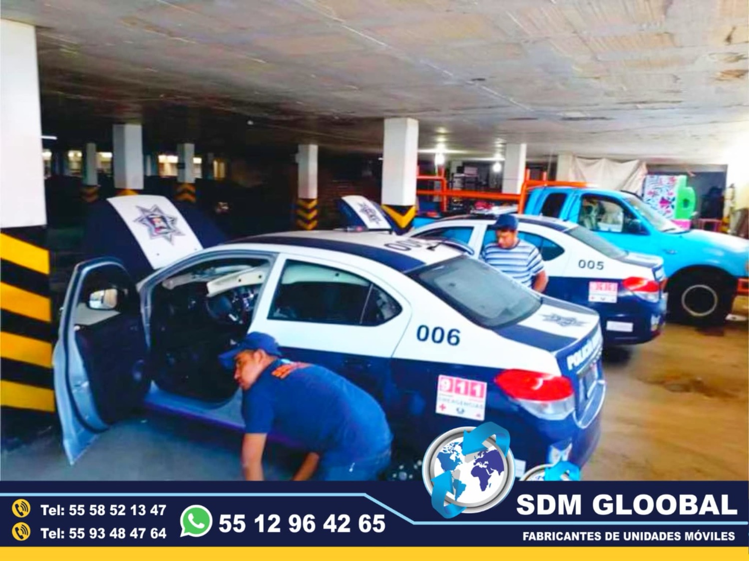 Equipamiento  de Patrullas Nuevas totalmente Equipadas en Mexico