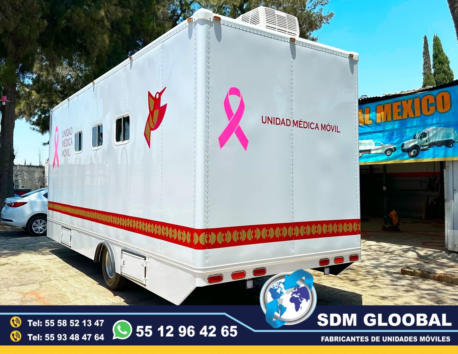 Equipamiento de Unidades Medicas Moviles Especiales en Mexico  