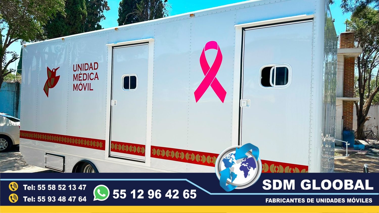 Equipamiento de Unidades Medicas Moviles Especiales en Mexico  