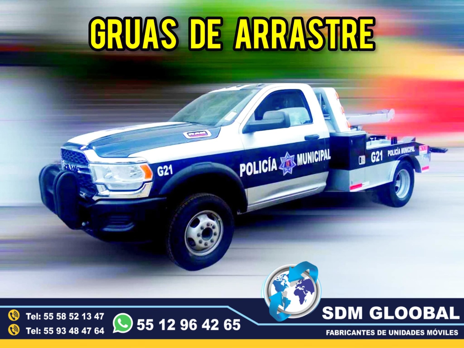 Fabrica de Gruas de Salvamento Rescate para Transito Municipal