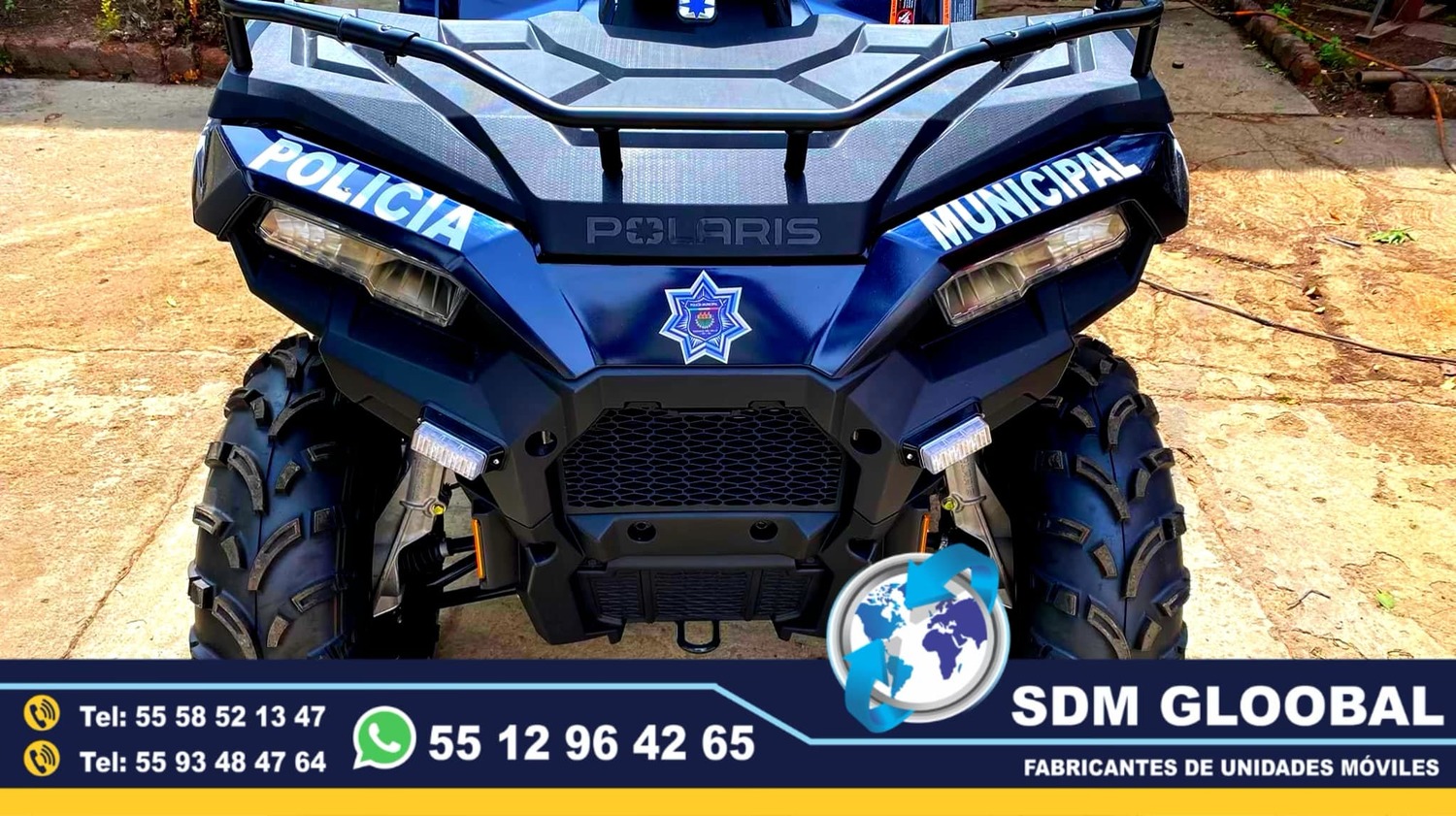 Equipamiento de MotoPatrullas Nuevas totalmente Equipadas 