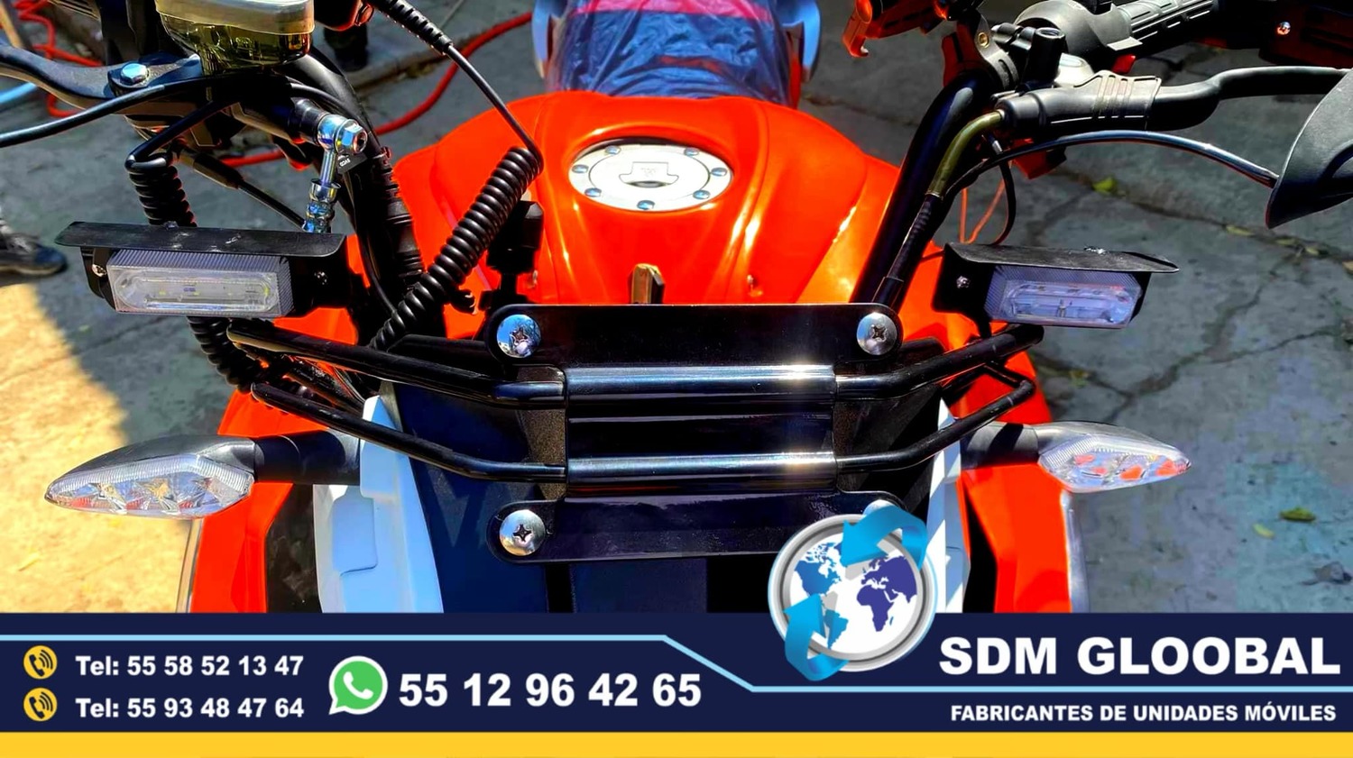 Equipamiento de MotoPatrullas Nuevas totalmente Equipadas  