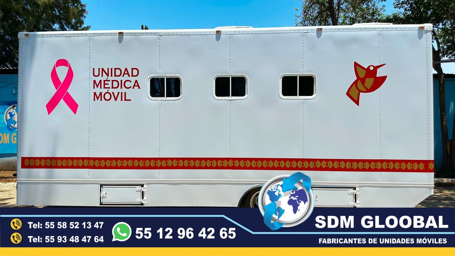 Equipamiento de Unidades Medicas Moviles Especiales en Mexico  