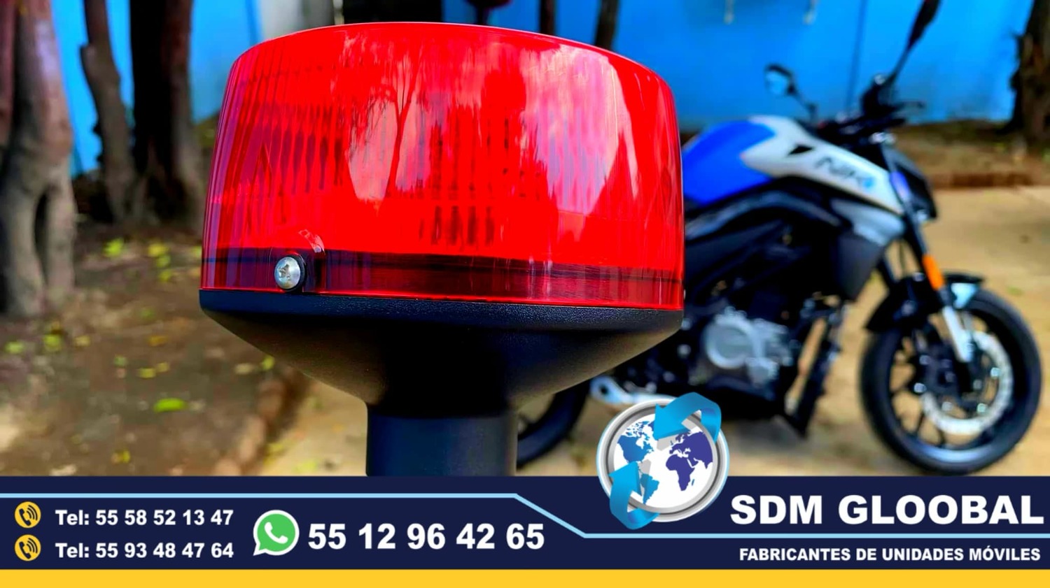 Equipamiento de MotoPatrullas Nuevas totalmente Equipadas 