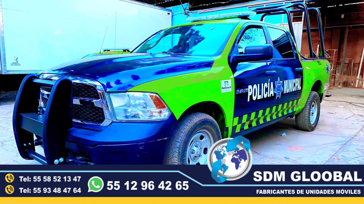Rotulacion o balizamiento de Patrullas Motopatrullas Ambulancias