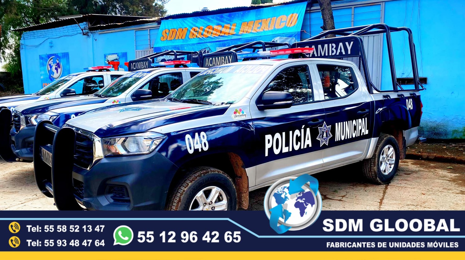 Equipamiento de Patrullas Pick Up Fabricantes  Conversion y Venta