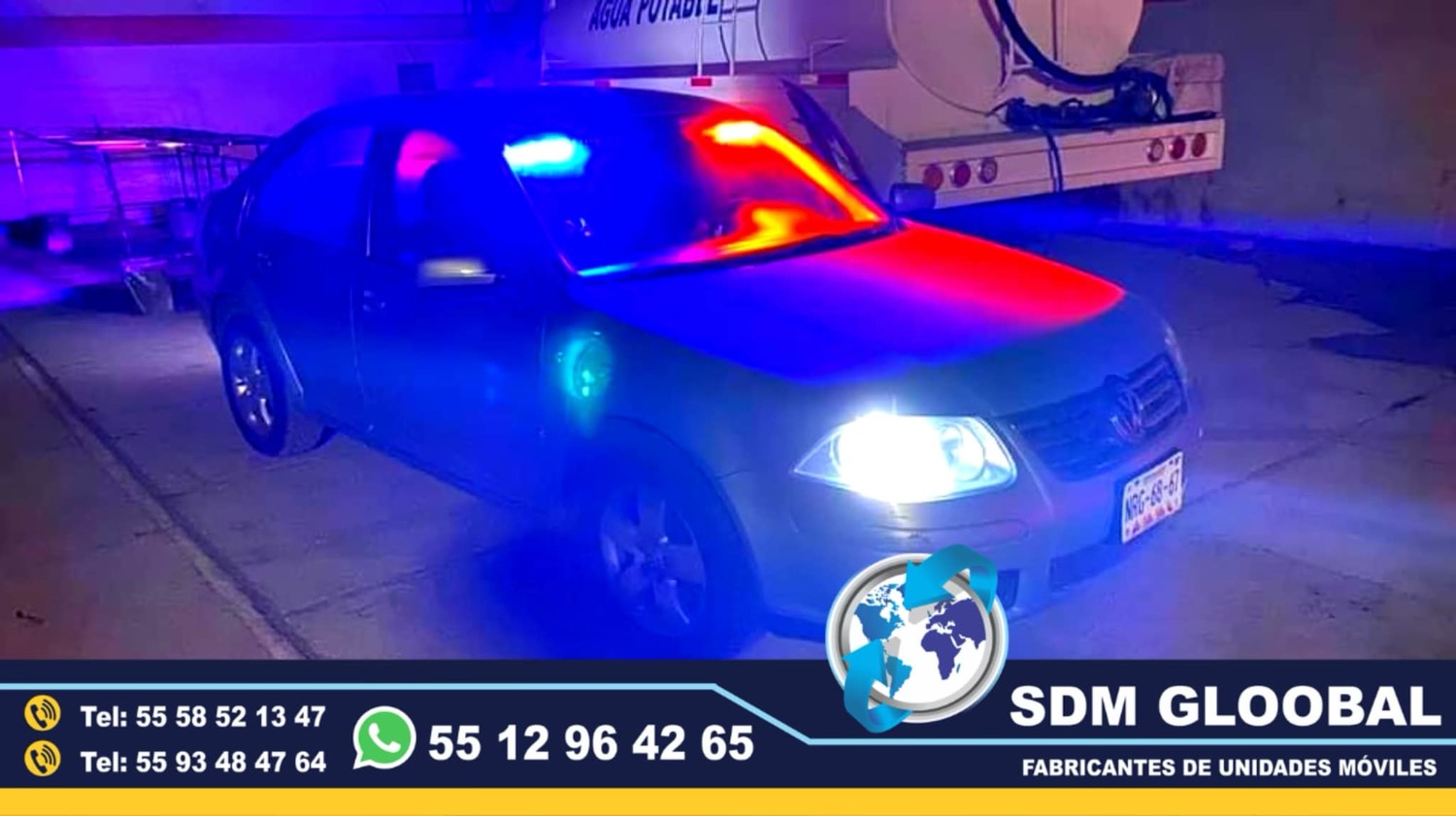 Equipamiento  de Patrullas Nuevas totalmente Equipadas en Mexico