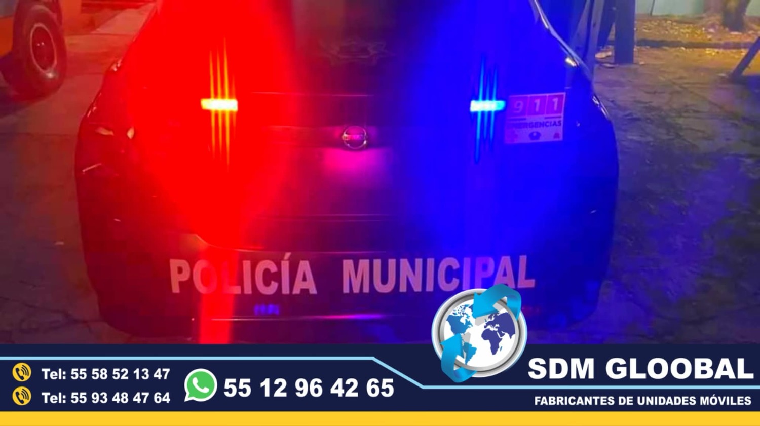 Equipamiento  de Patrullas Nuevas totalmente Equipadas en Mexico