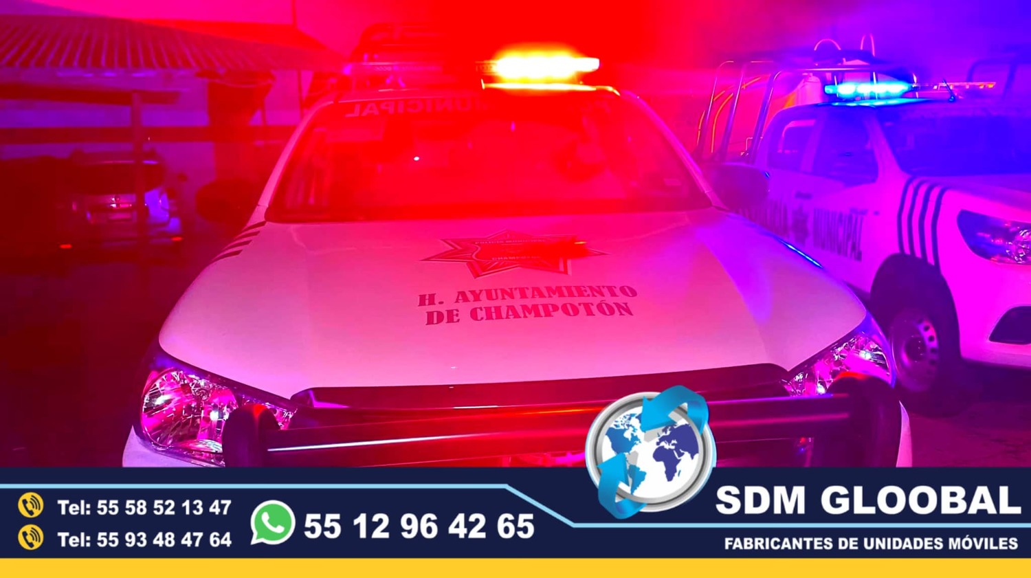 Equipamiento de Patrullas Nuevas totalmente Equipadas en Mexico