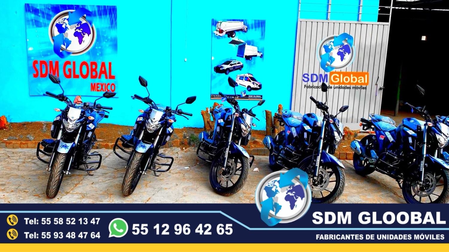 Equipamiento de MotoPatrullas Nuevas totalmente Equipadas 