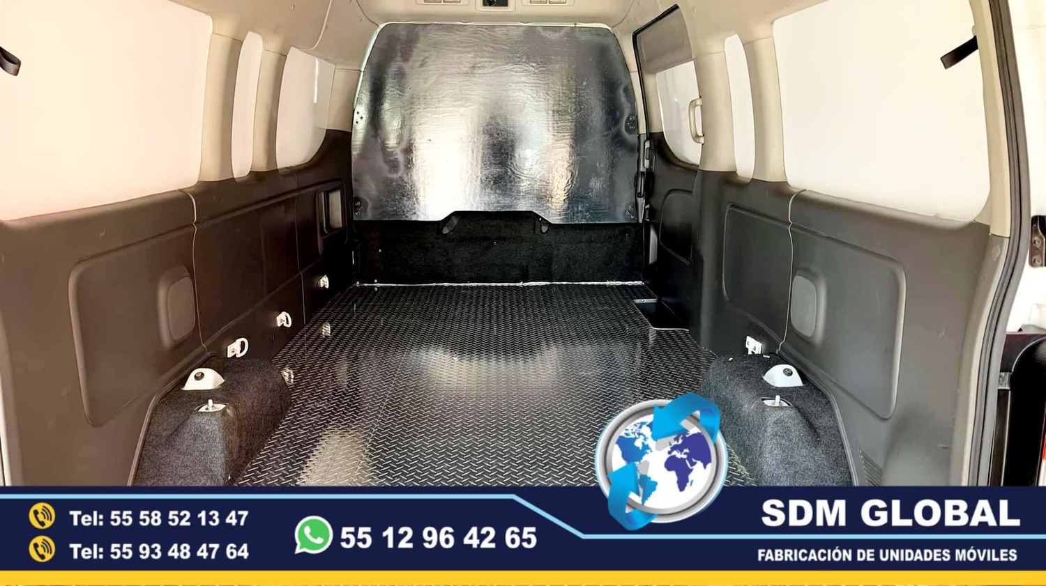 Conversion de Unidad Movil para traslado de mercacias y productos