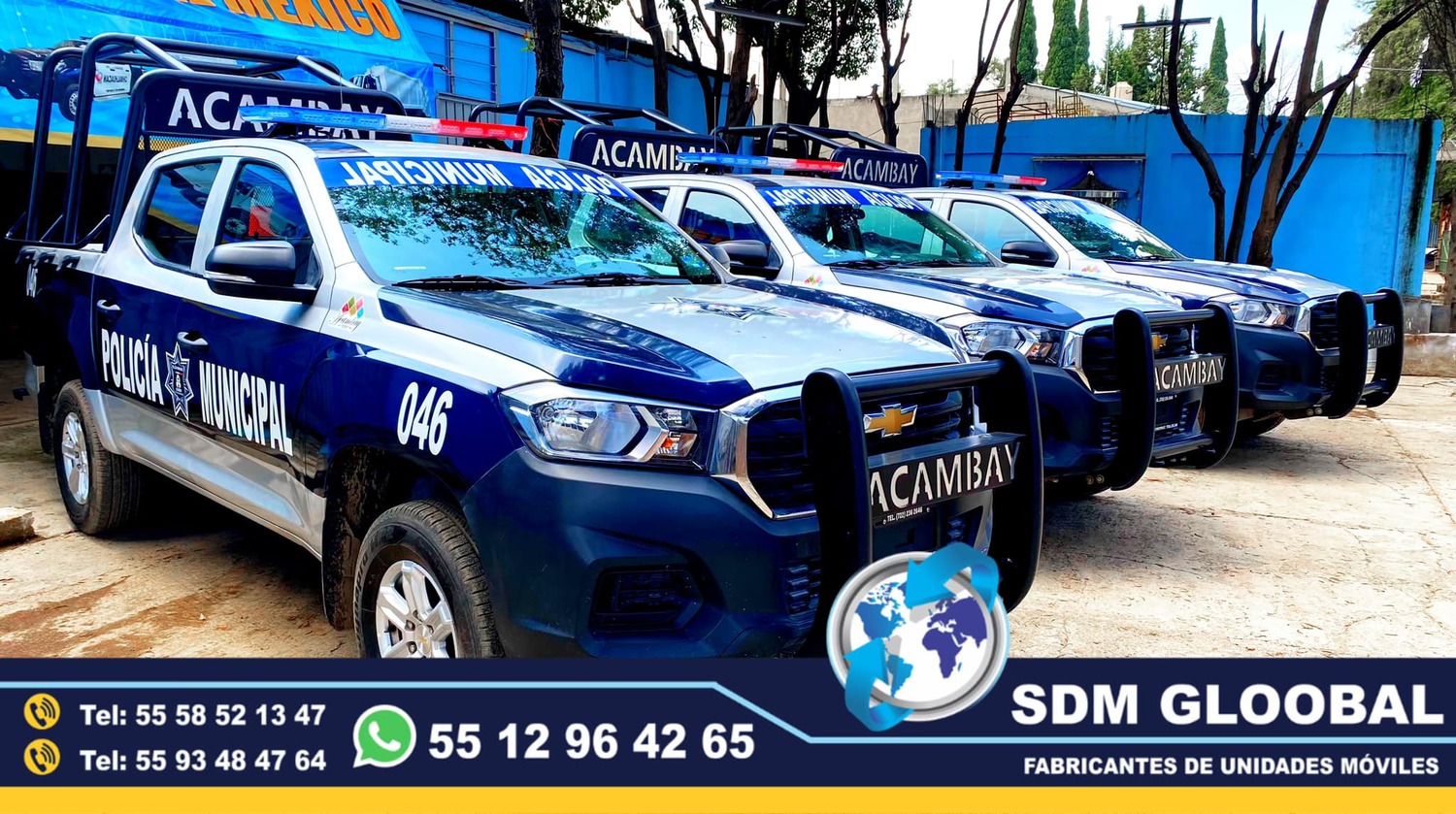 Equipamiento de Patrullas Pick Up Fabricantes  Conversion y Venta