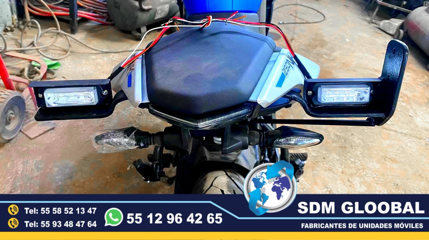 Equipamiento de MotoPatrullas Nuevas totalmente Equipadas 