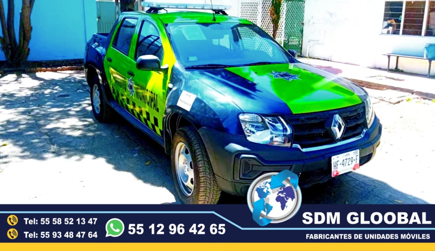 Equipamiento  de Patrullas Nuevas totalmente Equipadas en Mexico